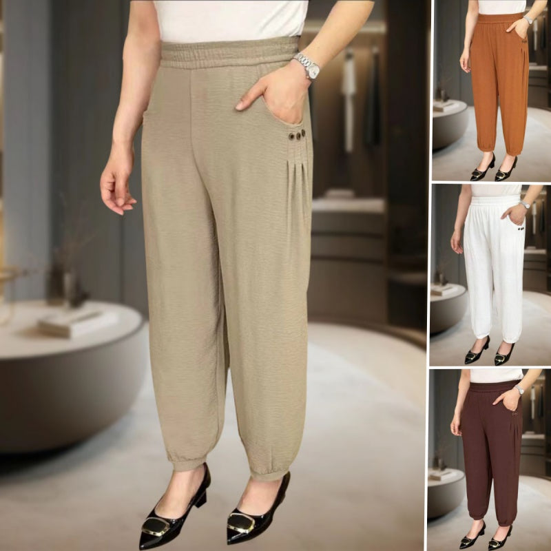 Damen kühlende, atmungsaktive und lockere Freizeithose