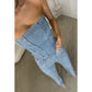 2-teiliges Set aus Glitzeroberteil und -hose für Damen