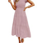 Lässiges, kurzes Midikleid für Damen im Sommer