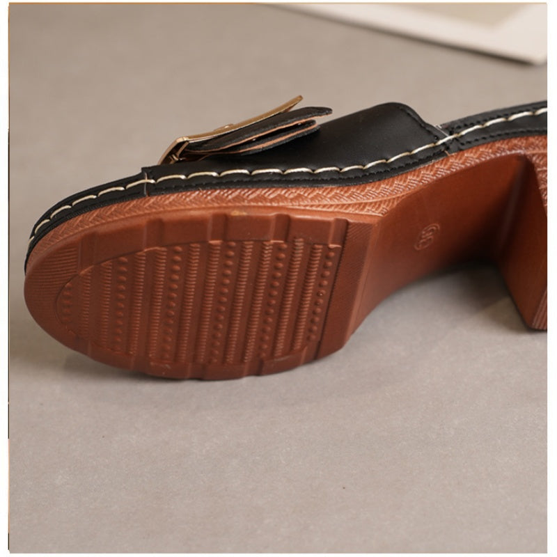 Elegante, bequeme, atmungsaktive, rutschfeste Keilsandalen für Damen