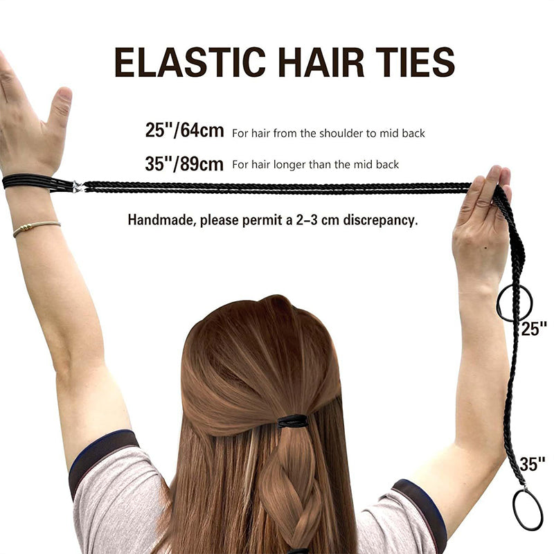 Sportliche elastische Haarbänder für Damen, Pferdeschwanz