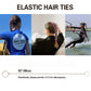 Sportliche elastische Haarbänder für Damen, Pferdeschwanz