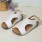 Damen Plateau-Sandalen mit Knöchelriemen