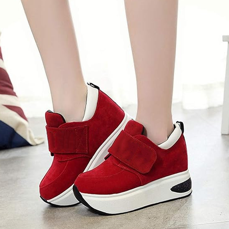 Trendy Damen Plateau Anti-Rutsch Freizeitschuhe