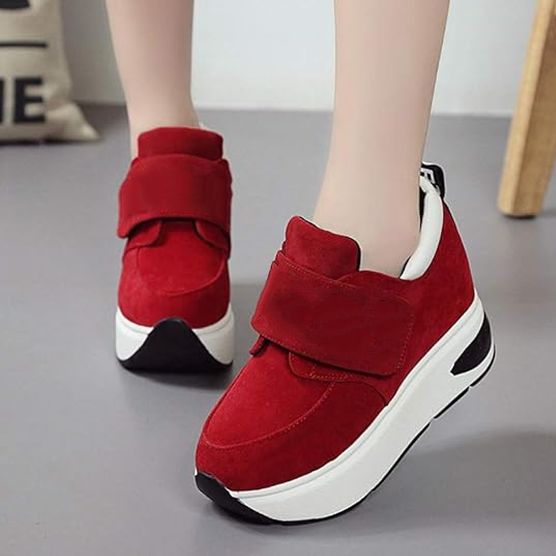 Trendy Damen Plateau Anti-Rutsch Freizeitschuhe