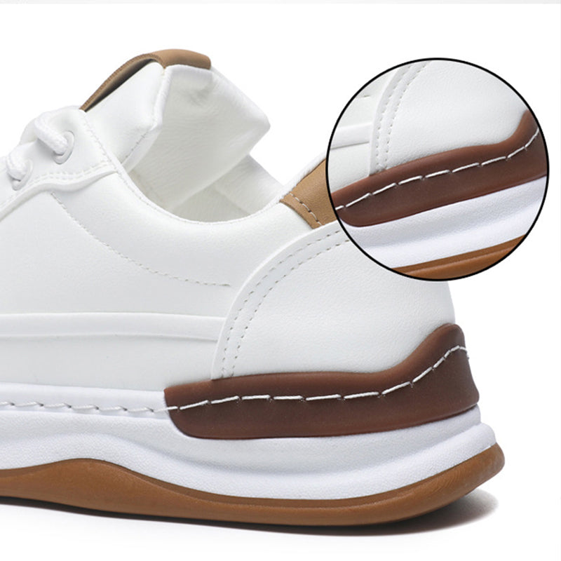 Lässige, bequeme Herren-Turnschuhe aus Leder