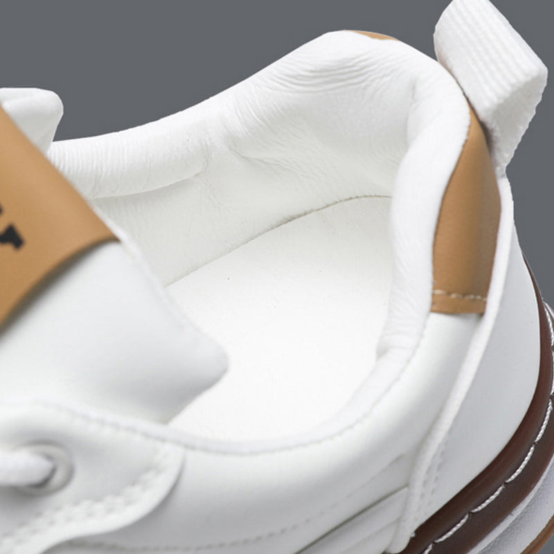 Lässige, bequeme Herren-Turnschuhe aus Leder