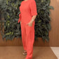 Lockerer, stylischer Jumpsuit mit Taschen für Damen