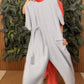 Lockerer, stylischer Jumpsuit mit Taschen für Damen