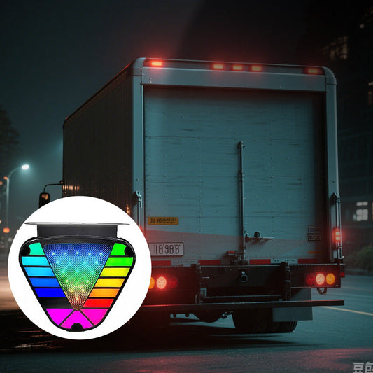 Farbiges Dreieck-Brems-LED-Licht