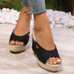 Damen-Sandalen mit Fischmaul und hohem Absatz