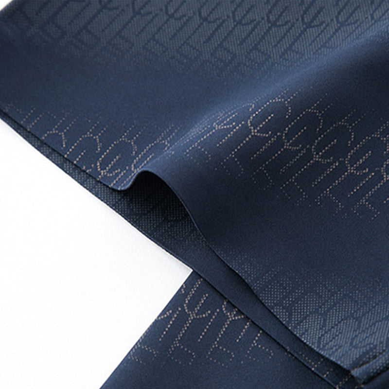 Kurzärmeliges Business-Hemd mit Stickerei für Männer im Sommer👔