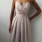 Einfarbiger, taillenverschlankender, gerader Jumpsuit mit Camisole für Damen