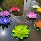 Schwimmende künstliche Simulation Seerose für Hausgarten Teiche Dekoration