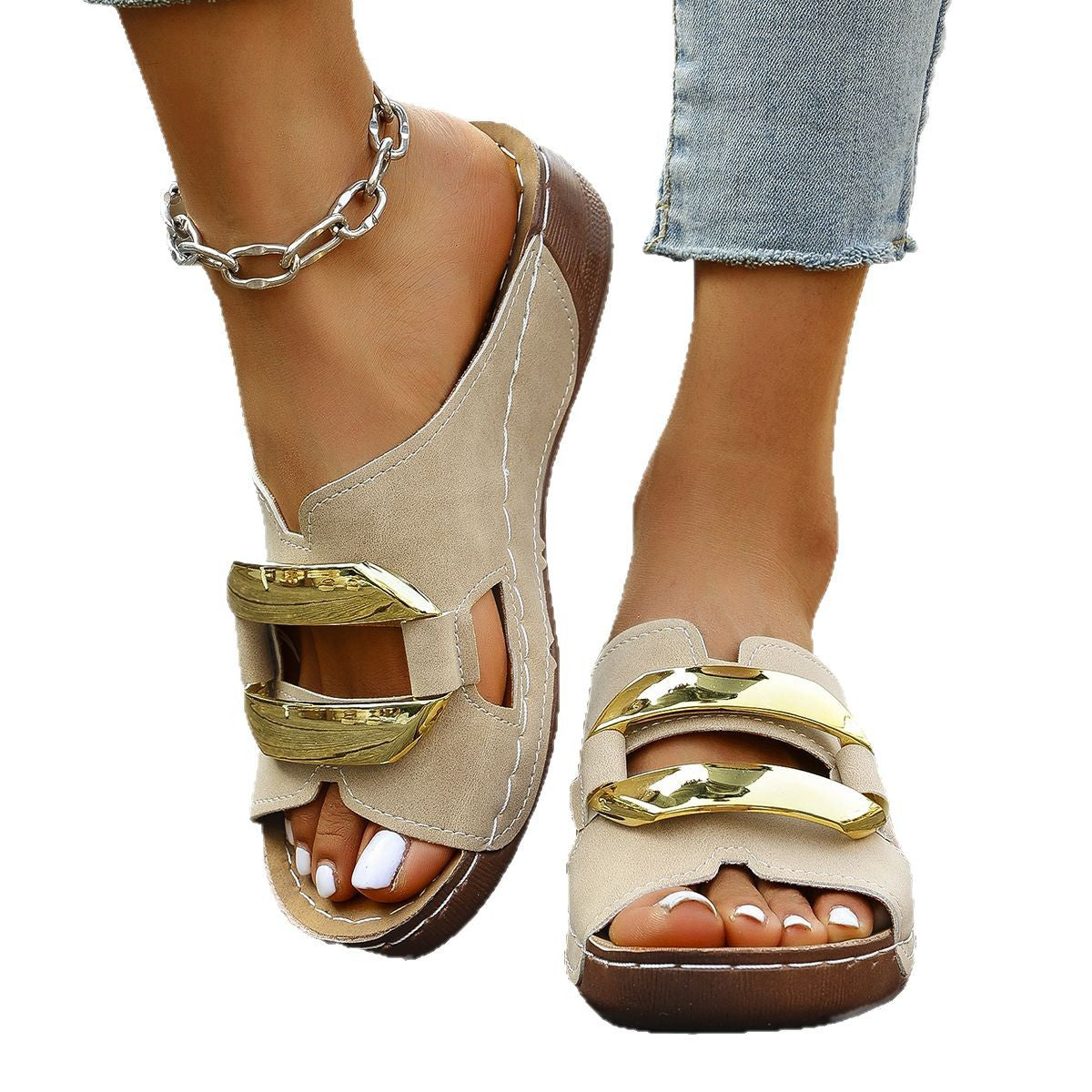 Plateausandalen für Damen