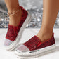 Modische Loafer mit dicker Sohle für Damen
