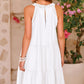 Damen Sommer Hollow Out Halter Kleid