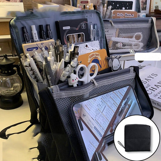 Mehrzweck-Stand-Make-up-Tasche aus Oxford-Stoff mit großer Kapazität