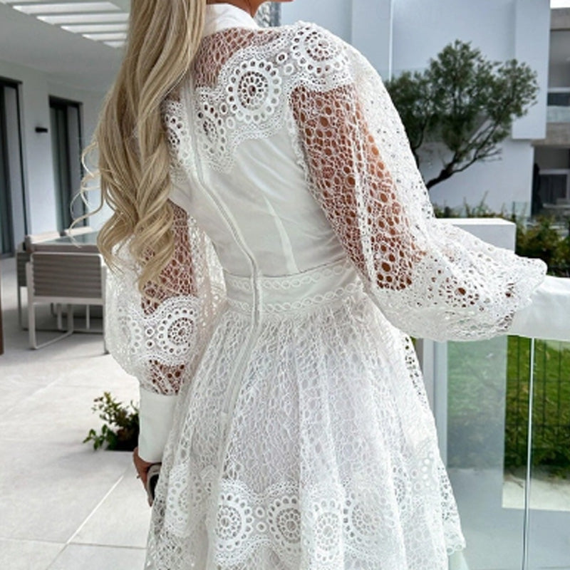 Sexy Langarmkleider aus Spitze für Damen