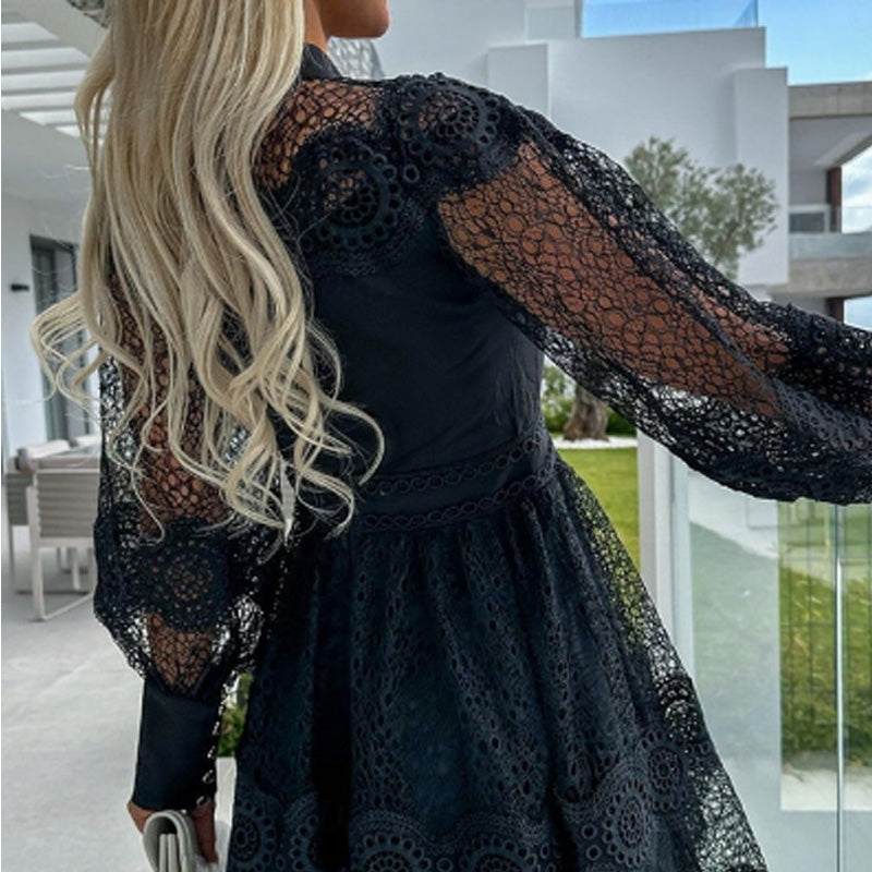 Sexy Langarmkleider aus Spitze für Damen