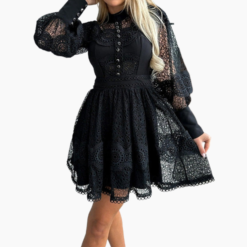 Sexy Langarmkleider aus Spitze für Damen