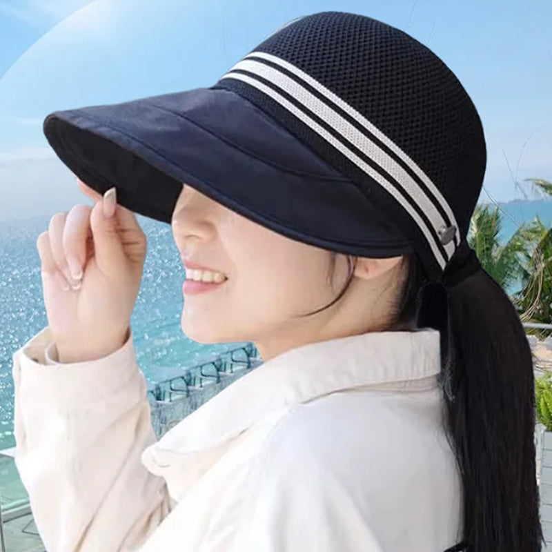 🌞 Bleiben Sie den ganzen Sommer über kühl und geschützt mit unserem Sonnenhut für Frauen! 🌴