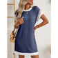 Damen T-Shirt A-Linie Minikleid