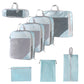 Leichtes Reisekoffer-Organizer-Taschen-Set