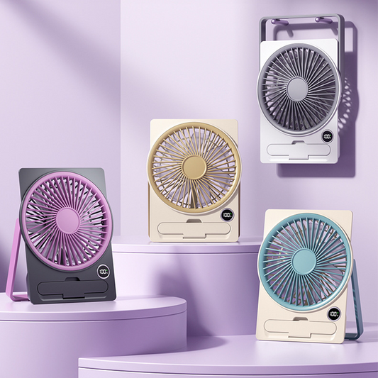 🔥Heißer Verkauf 49 % RABATT 🔥Ultraflacher, per USB wiederaufladbarer Mini-Ventilator