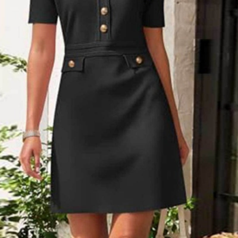 Elegantes, klassisches Slim-Fit-Kleid für Damen