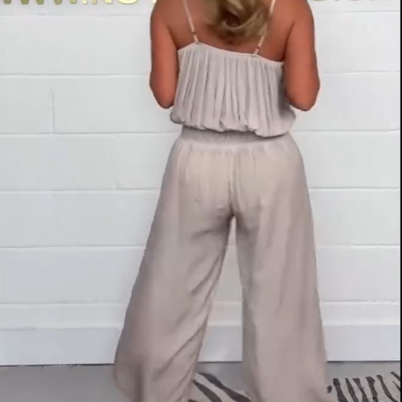 ❤️Lässiger, lockerer Camisole-Jumpsuit für Damen
