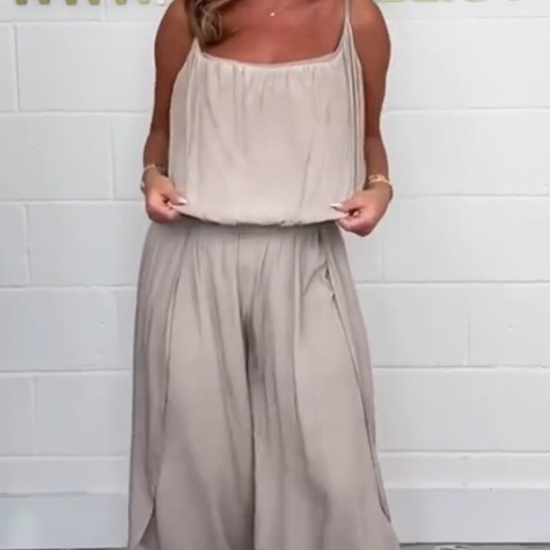 ❤️Lässiger, lockerer Camisole-Jumpsuit für Damen
