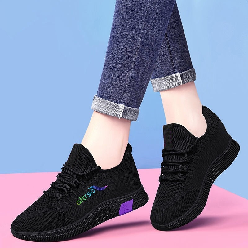 Stilvolle, atmungsaktive Mesh-Sneaker für Damen