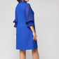 Elegantes Damenkleid mit Cutout und Kragen