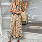 Set aus Trägertop und Hose mit weitem Bein im Boho-Stil