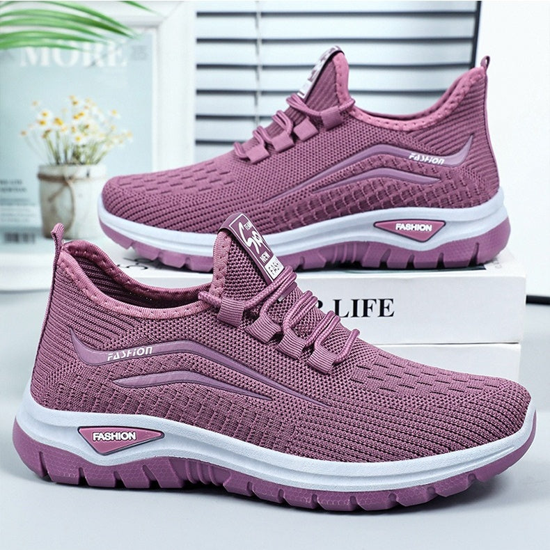 Damen Casual Atmungsaktiver Komfort Sneaker