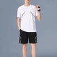 Schnelltrocknendes T-Shirt- und Shorts-Set für Herren