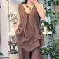 2-teiliges Lounge-Set aus Tanktop und weitem Bein für Damen