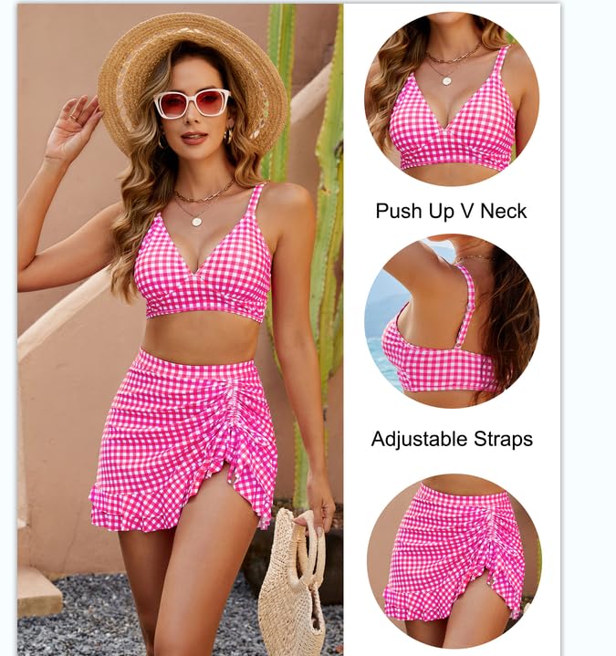 🌸Frühjahr-Sommer-Promotion-Periode! -Dick gestreifter Bikini mit hoher Taille 🌸（49% Rabatt）