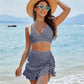 🌸Frühjahr-Sommer-Promotion-Periode! -Dick gestreifter Bikini mit hoher Taille 🌸（50% Rabatt）