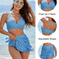 🌸Frühjahr-Sommer-Promotion-Periode! -Dick gestreifter Bikini mit hoher Taille 🌸（50% Rabatt）