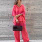 2-teiliges Set aus Oberteil und Hose im Loose Fit für Damen
