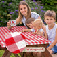6FT wasserdichte Picknicktischabdeckung - 3 Stück/Set