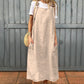 Damenkleid mit verstellbaren Schulterträgern und Taschen