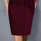 ✨Strass-Cape-Kleid mit V-Ausschnitt und Chiffon-Überzug