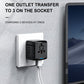 Universal-Reiseadapter 100 V-220 V Intelligenter Spannungswandler
