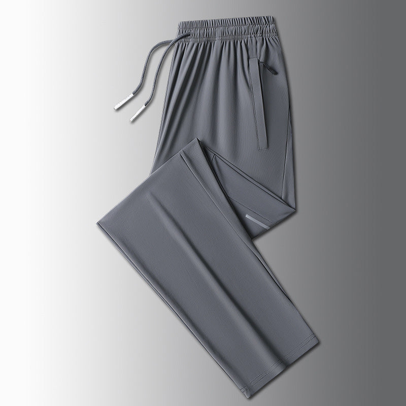 Leichte Sporthose für Herren mit Reißverschlusstaschen