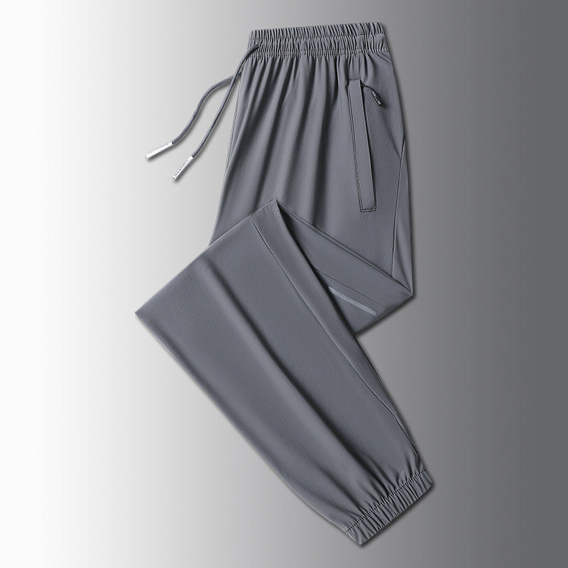Leichte Sporthose für Herren mit Reißverschlusstaschen