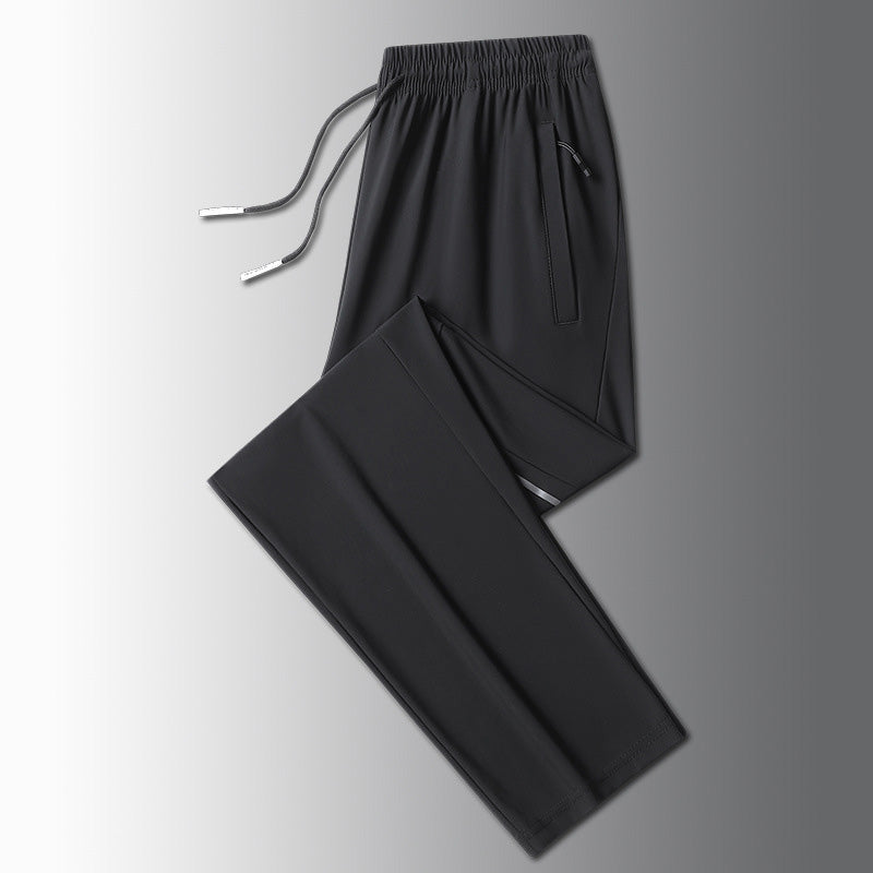 Leichte Sporthose für Herren mit Reißverschlusstaschen