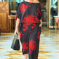 Damen Zweiteiler mit Blumenmuster